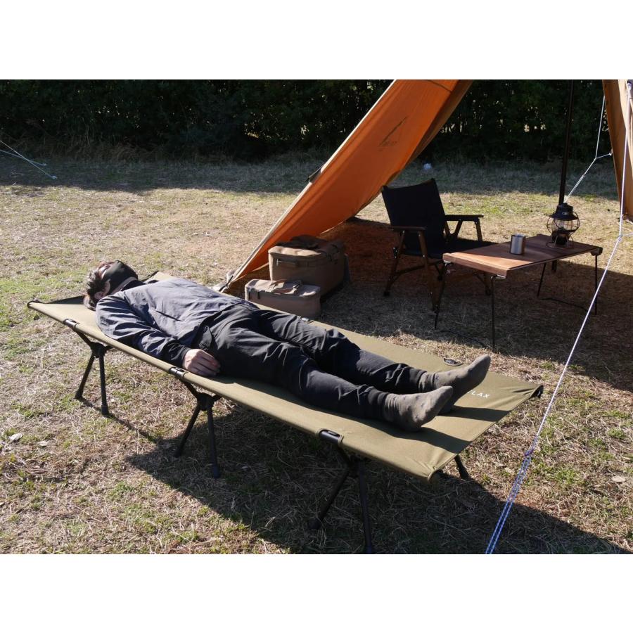 VENTLAX ヴェントラクス 2WAY TACTICAL COT  タクティカル コット マルチカムブラック 仮設 ベッド 防災 アウトドア キャンプベッド 折りたたみ｜liberty-base｜13