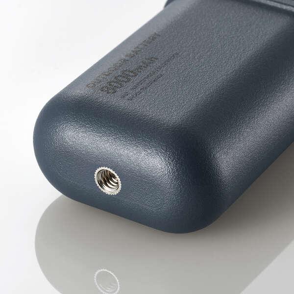 ELECOM エレコム NESTOUT モバイルバッテリー 8000mAh グレー