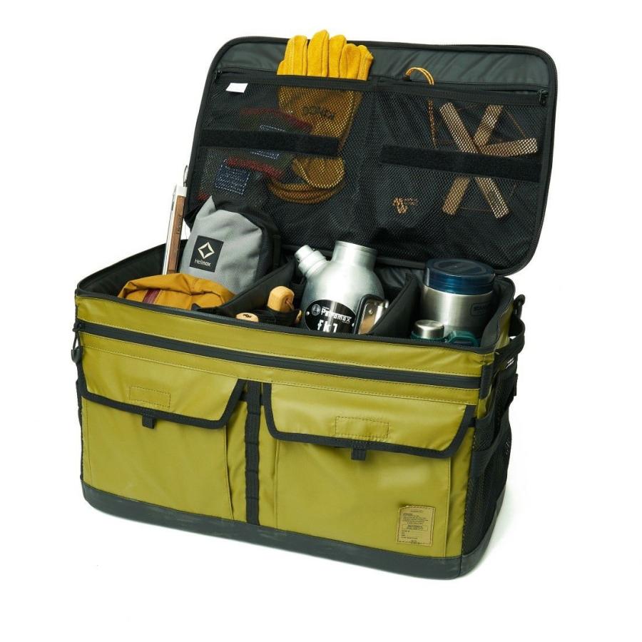 AS2OV（アッソブ） NYLON POLYCARBONATE CONTAINER BOX (L) KHAKI