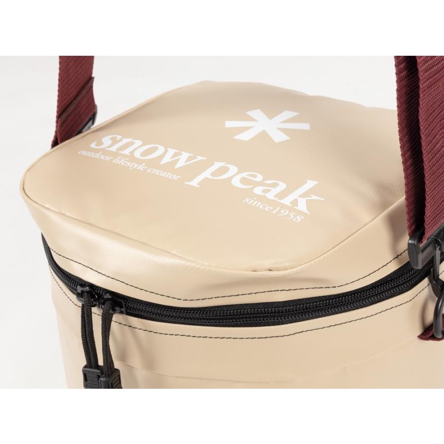 スノーピーク peak ソフトクーラー11 FP-111R キャンプバケツ FP-152 USA シアトル アウトドア Snow Peakスノーピーク - ソフトクーラー11 FP-111R/メガスポーツ公式
