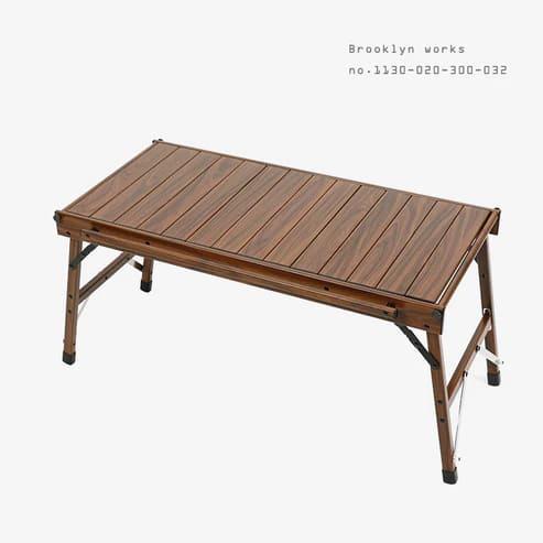 BROOKLYN WORKS ALUMINIUM BUNNER TABLE ブルックリンワークス アルミ