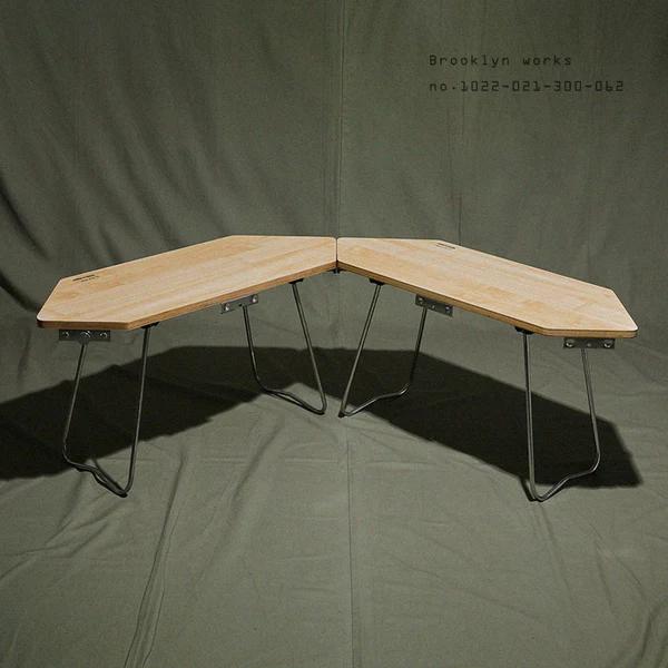 BROOKLYN WORKS WOOD MIX TABLE ブルックリンワークス ウッド