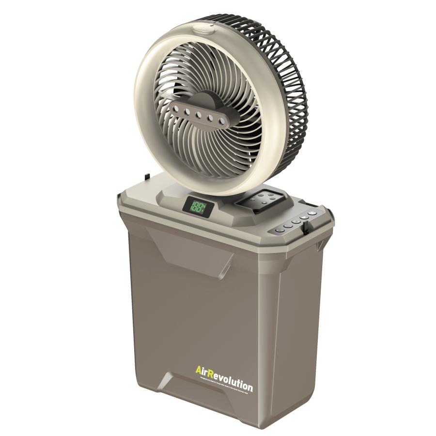 AirRevolution ミストファン KMネクスト ポータブル扇風機 熱中症対策