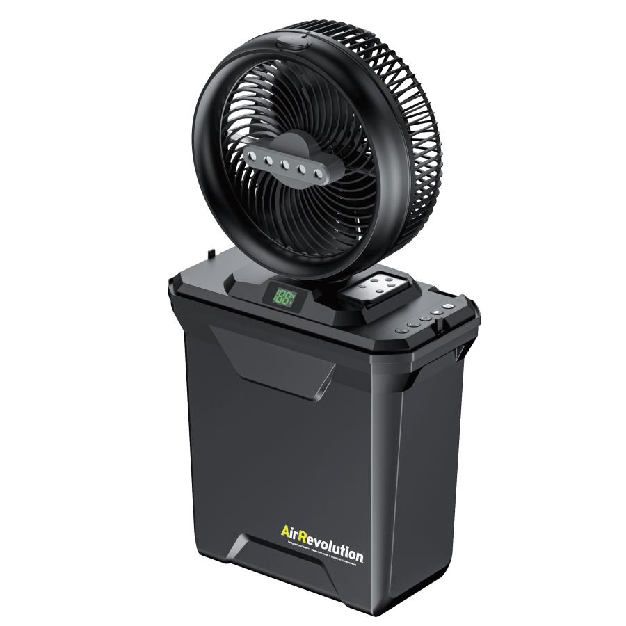 AirRevolution ミストファン KMネクスト ポータブル扇風機 熱中症対策
