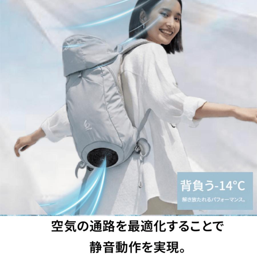 冷風ベスト リュック型クーリングウェア COOLING VEST ファンベスト