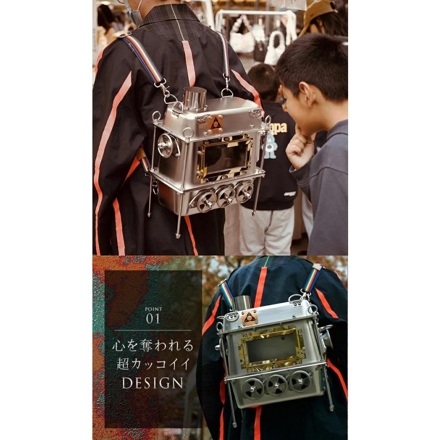 爆買 薪ストーブ フォーカスアンクル リュック薪ストーブ 中型 FOCUS