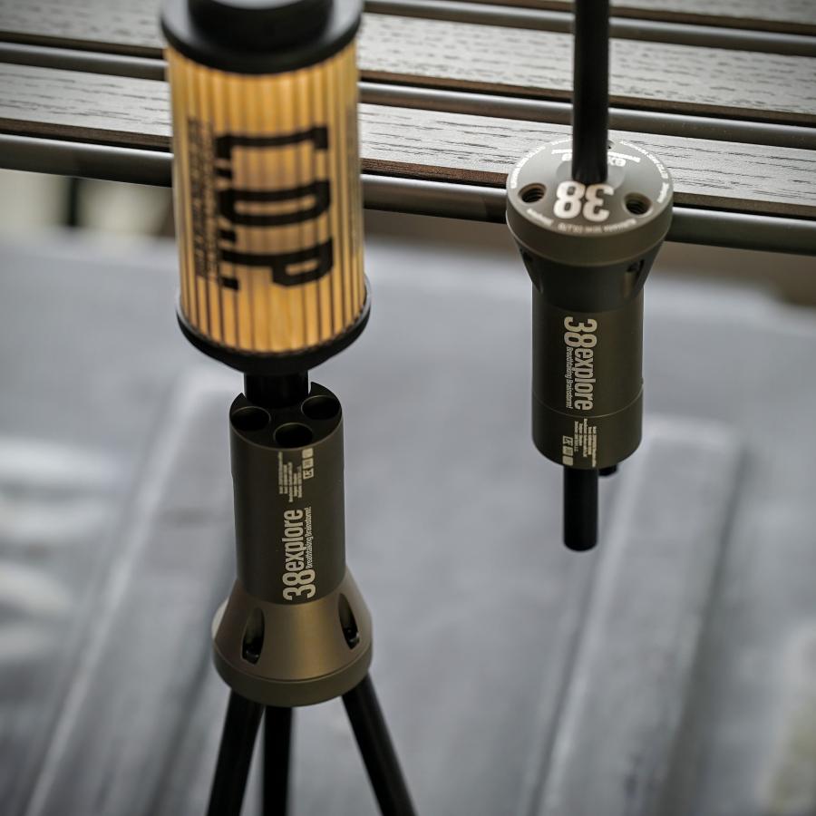 38explore ZEROPOD38 OD ランタンスタンド ゴールゼロ : Liberty Base