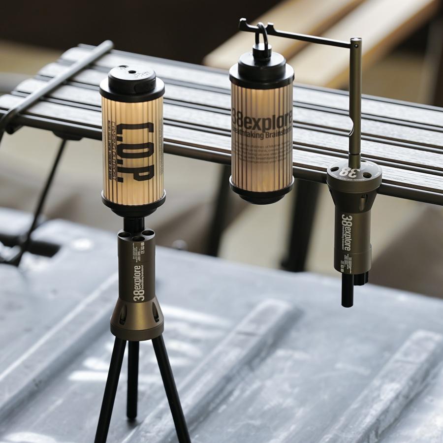38explore ZEROPOD38 OD ランタンスタンド ゴールゼロ : Liberty Base