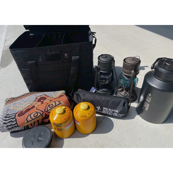 ヴェントラクス VENTLAX MULTI GEAR CONTAINER マルチギアコンテナ 45L 収納ケース ゴミ箱 ソフトコンテナ 折り畳み キャンプ アウトドア | VENTLAX | 03