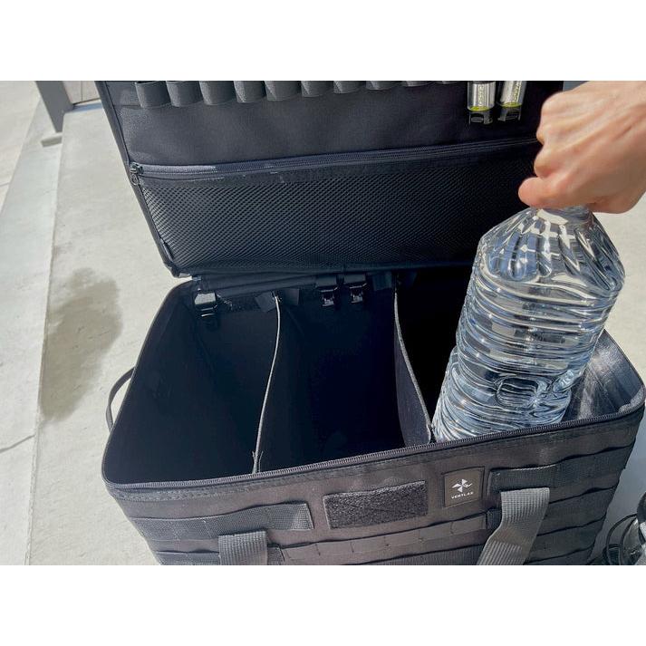 ヴェントラクス VENTLAX MULTI GEAR CONTAINER マルチギアコンテナ 45L 収納ケース ゴミ箱 ソフトコンテナ 折り畳み キャンプ アウトドア | VENTLAX | 07
