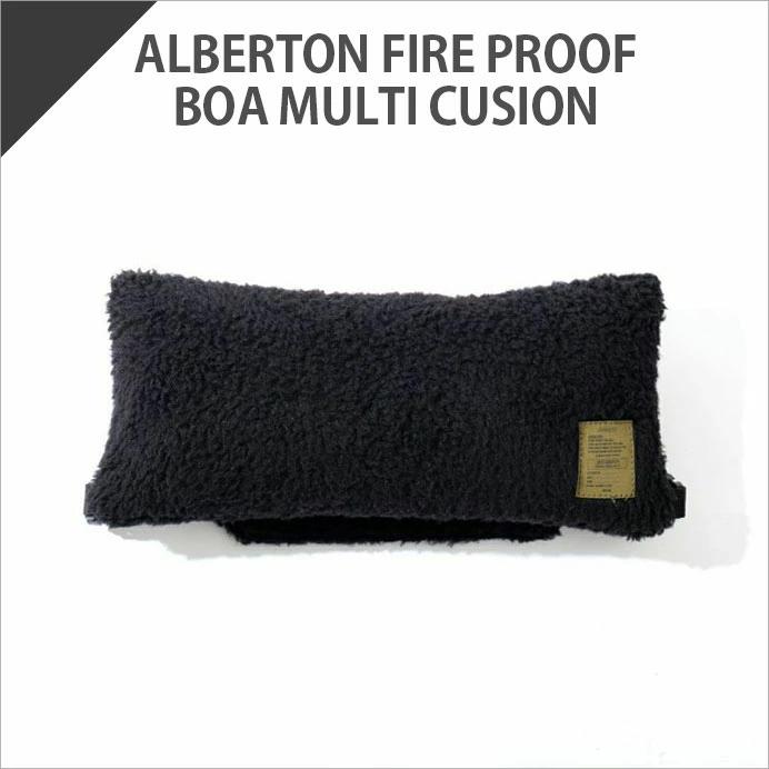 AS2OV アッソブ 難燃マルチクッション ブラック AS2OV（アッソブ） 難燃ボアマルチクッション ALBERTON FIRE PROOF BOA