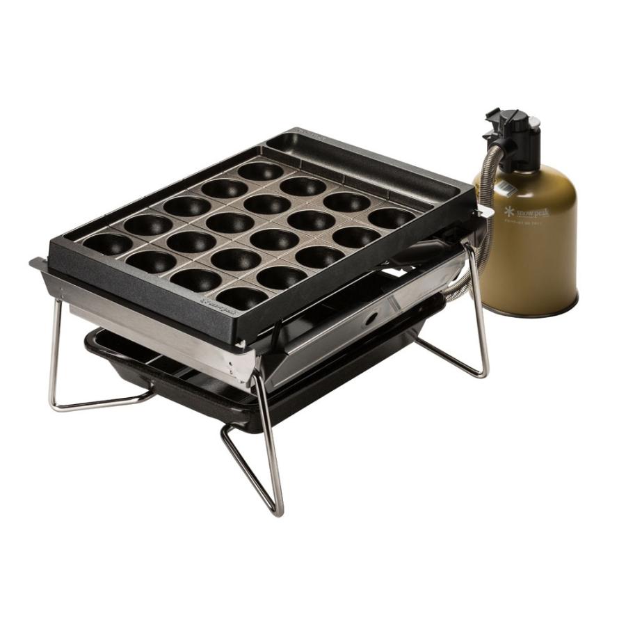 ほぼ新品 スノーピーク peak 雪峰苑 たこ焼きプレート CS-356 snow peak（スノーピーク） 雪峰苑たこ焼きプレート CS-356 : Liberty