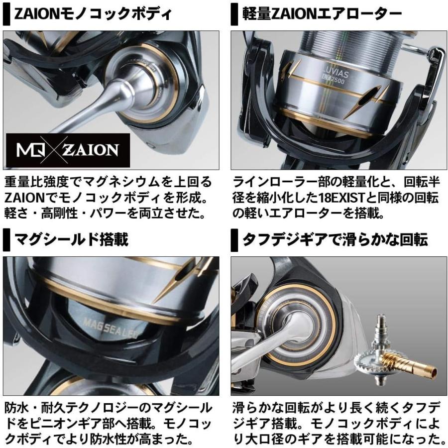 DAIWA（ダイワ） 20ルビアス FC LT2000S 両利き 釣り リール : Liberty
