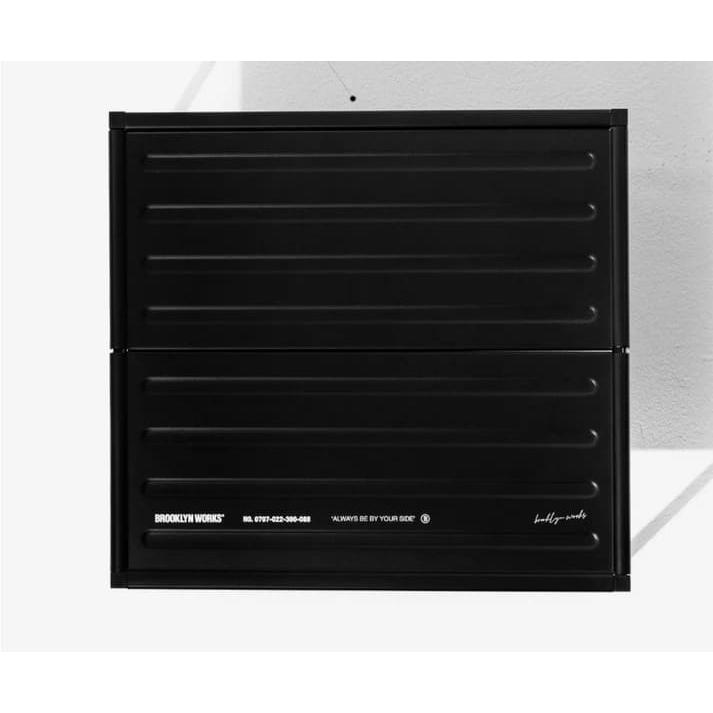 BROOKLYN WORKS BACKPACKING TABLE S ブルックリンワークス バックパッキングテーブル ブラック Sサイズの画像