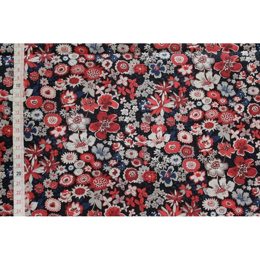 輸入リバティ タナローン生地 10秋冬コレクション ボゼンカ Bozenka レア 華やかな赤と青の花柄 ご注文は50cm以上でお願します Zq06gi0n69 インポートリバティ Nunoya 通販 Yahoo ショッピング