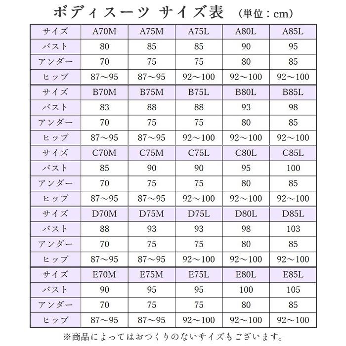 ワコール エバーシック ボディスーツ ノンワイヤー(A Bカップ)ARA120【メール便24】｜liberty-h｜12