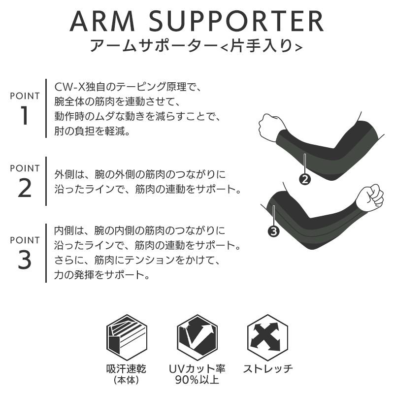 CW-X ワコール ユニセックス スポーツパーツ アームサポーター 右腕用
