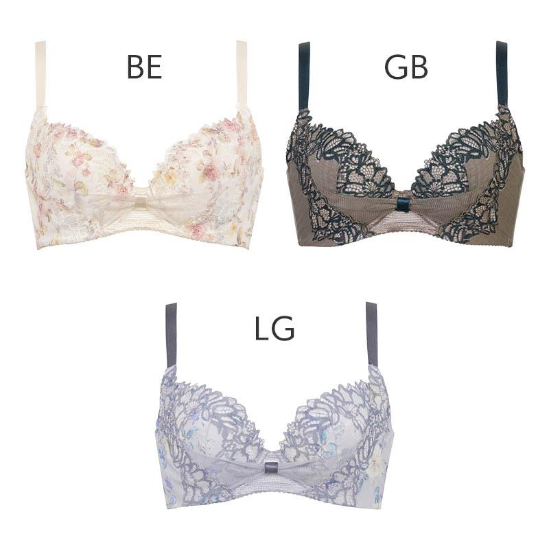 リボンブラ ワコール 脇すっきり ブラジャー 3/4カップ(D E F)BRB433