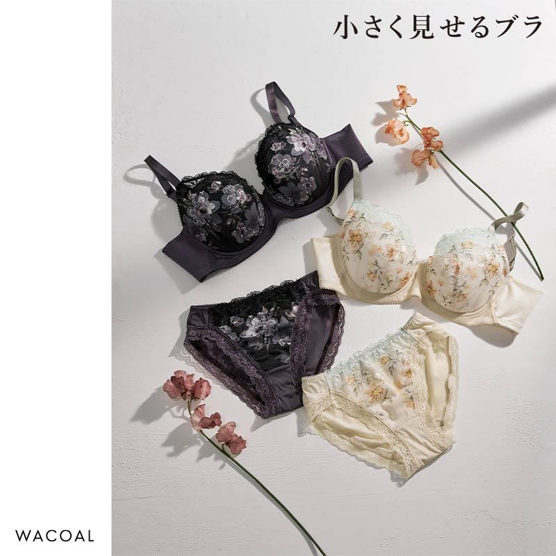 WACOAL（ワコール） 小さく見せるブラ レーシィ ブラジャー 3/4カップ
