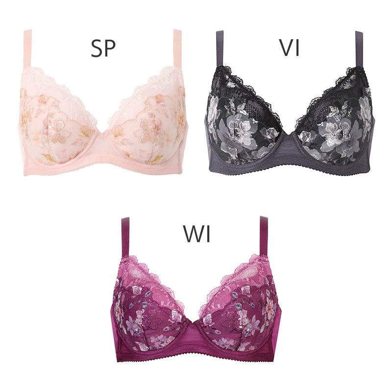 WACOAL（ワコール） 小さく見せるブラ レーシィ ブラジャー 3/4カップ