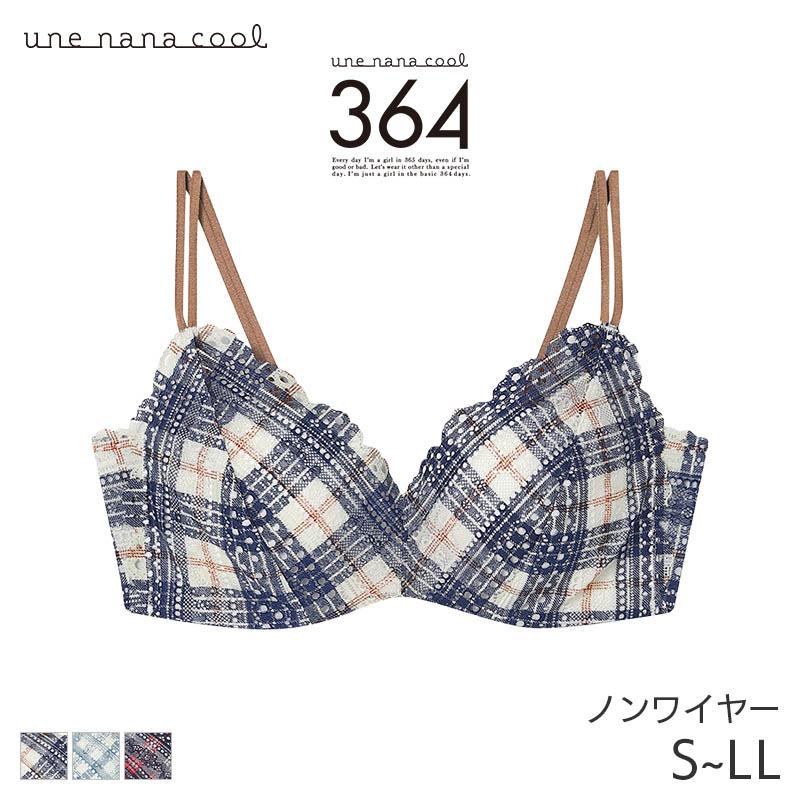une nana cool（ウンナナクール） 364ブラ レース タータンチェック柄
