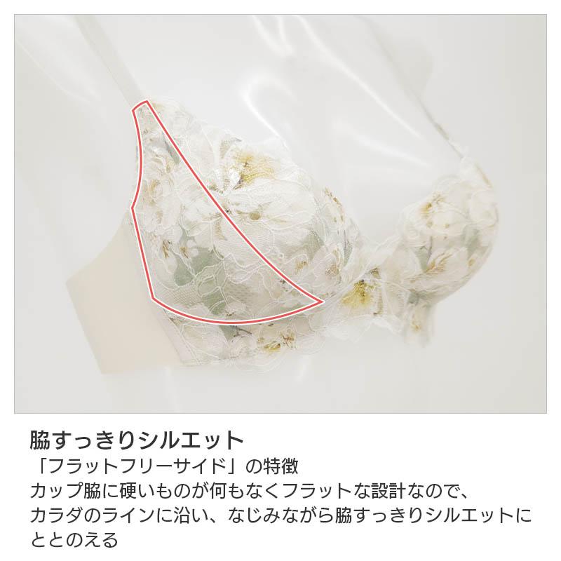 ワコール スハダワン ブラジャー 3/4カップ ノンワイヤー(A B C)BXB411の画像