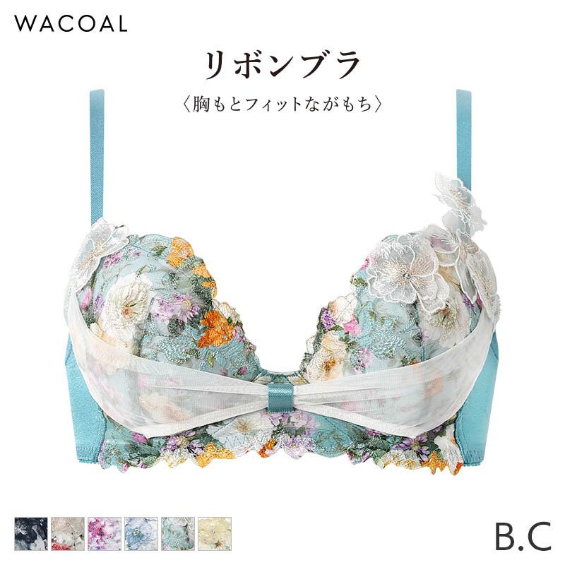 WACOAL（ワコール） リボンブラ 胸もとフィットながもち ブラジャー 3