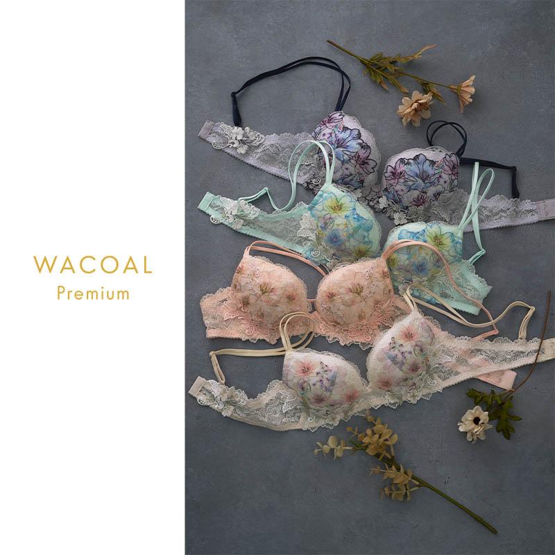 WACOAL ワコール プレミアム 17シリーズ ブラジャー 3/4カップ WACOAL ワコール プレミアム 17シリーズ ブラジャー 3/4カップ