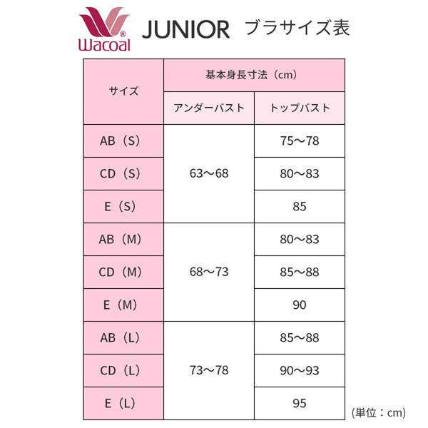 FAIRY TIARA ワコール ジュニア ステップ3 スポーツブラ