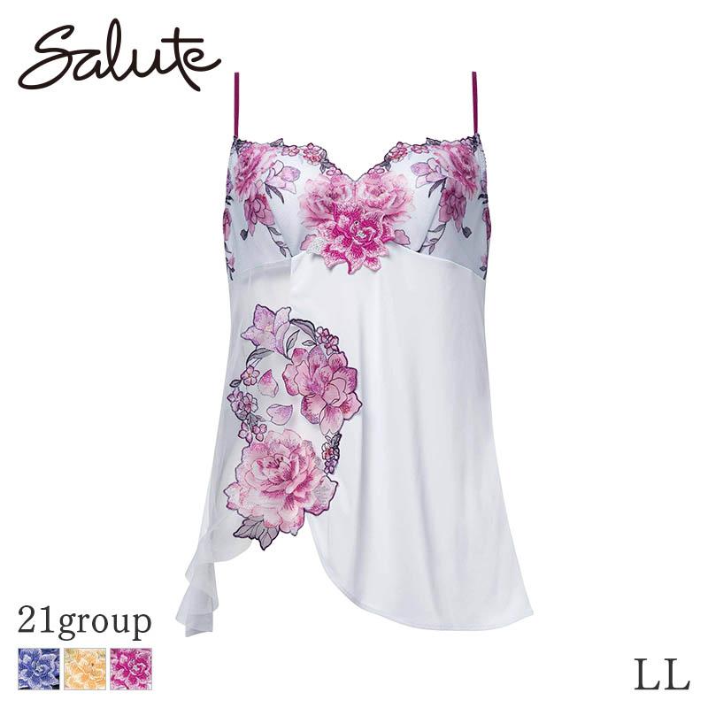 20%OFF サルート Salute 21グループ ワコール キャミソール スタンダードシルエット(M L)CTJ221【メール便07】 サルート（SALUTE） Salute 21グループ ワコール キャミソール