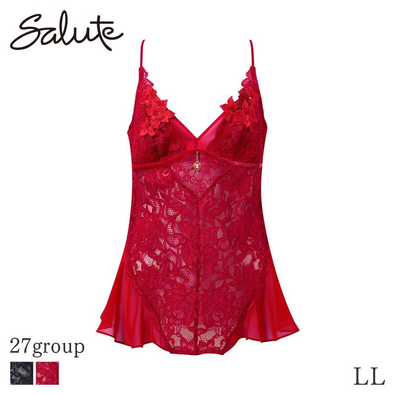 20%OFF サルート Salute 27グループ ワコール キャミソール フレアーシルエット(LL)CTJ227【メール便07】 サルート（SALUTE） Salute 27グループ ワコール キャミソール
