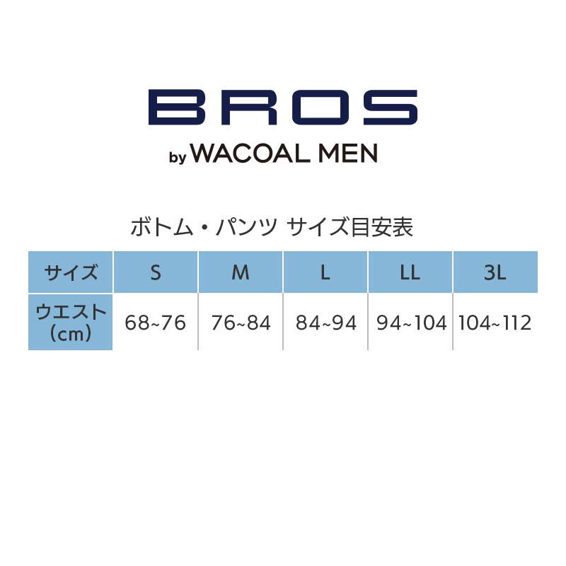 BROS ブロス バイ ワコールメン Wエアスルー ボクサーパンツ はきこみ