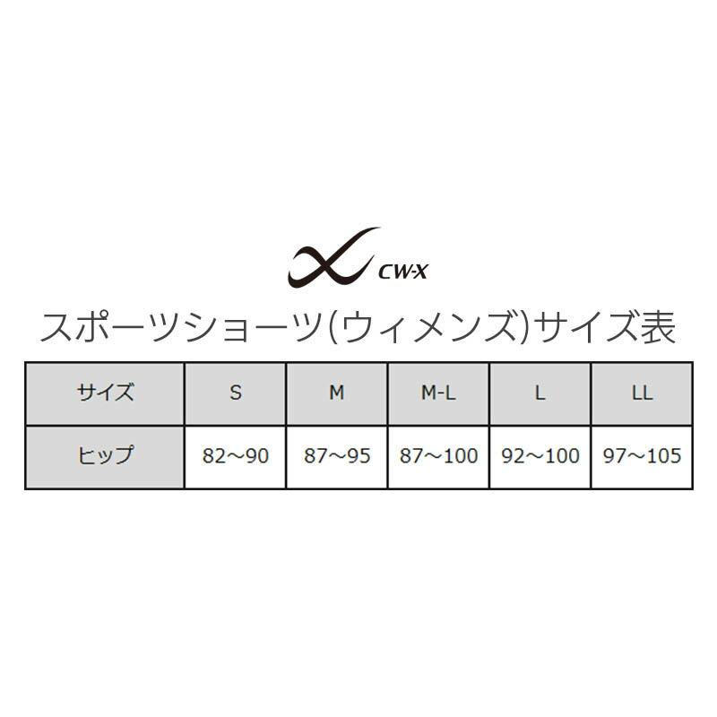 CW-X ワコール レディース スポーツショーツ 3Dメッシュショーツ は