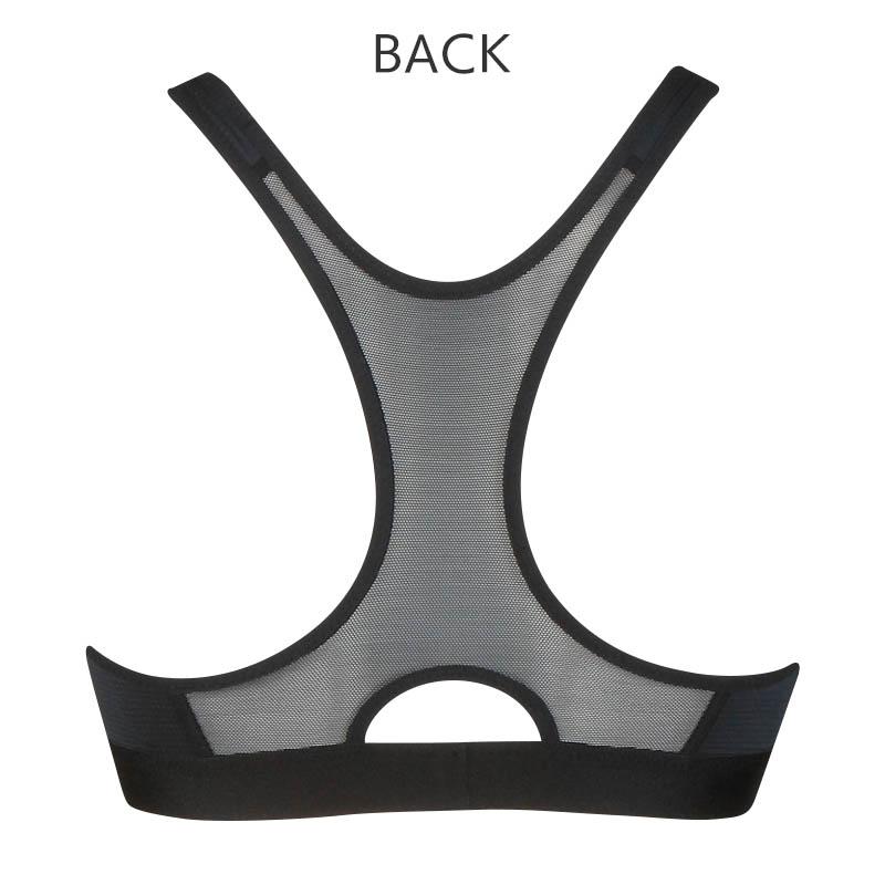 【新品未使用】ワコール CW-X ミディアム サポート Mサイズ　グレーと黒 CW-X ワコール レディース ミディアムサポート スポーツブラ スポーツ