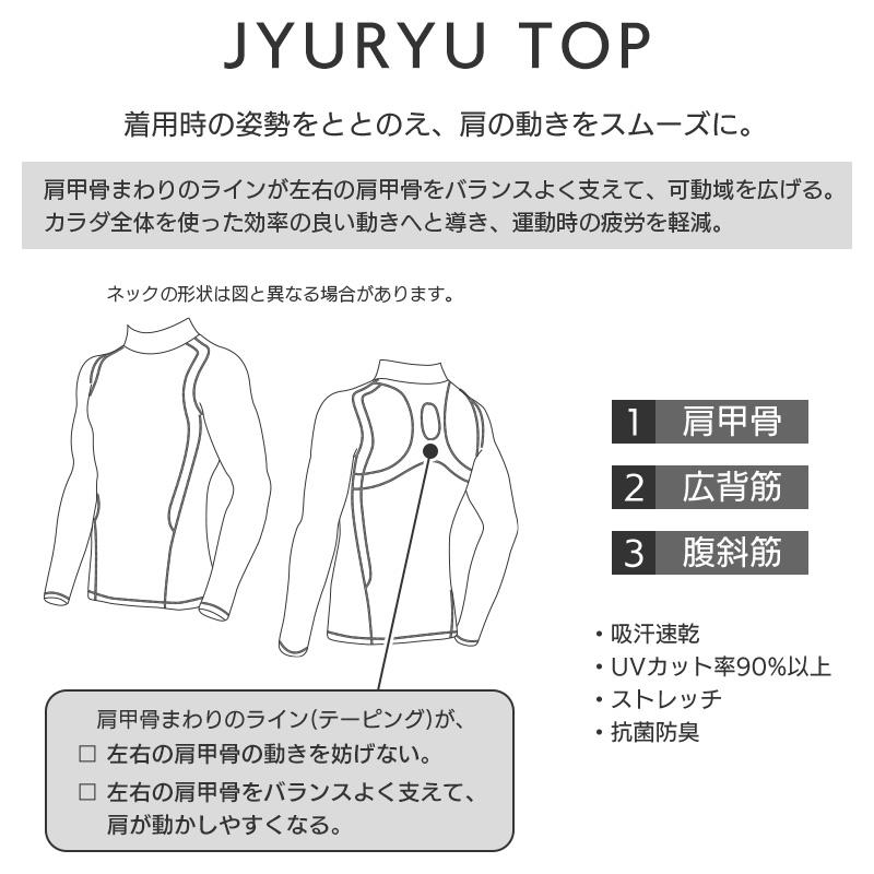 CW-X ワコール レディース スポーツトップ ジュウリュウ ハイネック