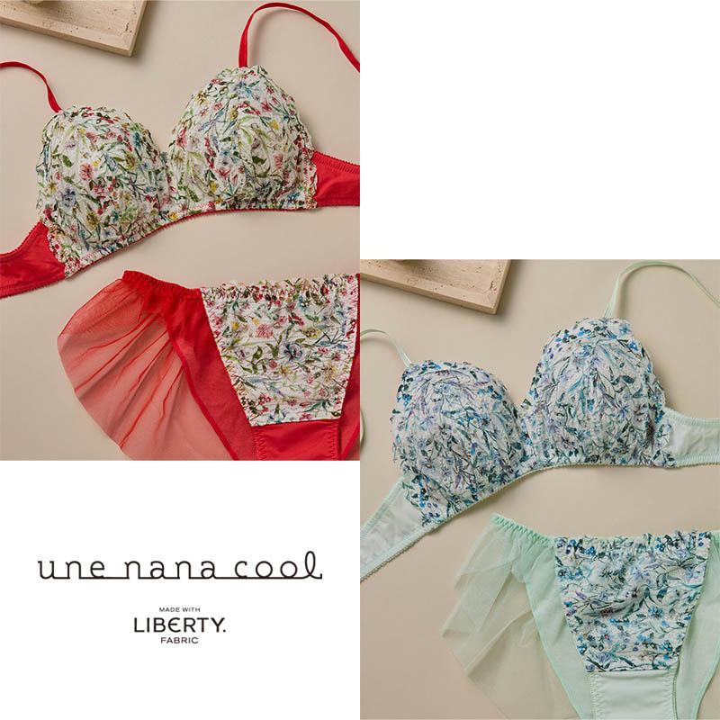 une nana cool（ウンナナクール） 三角レースノンワイヤーブラ MADE