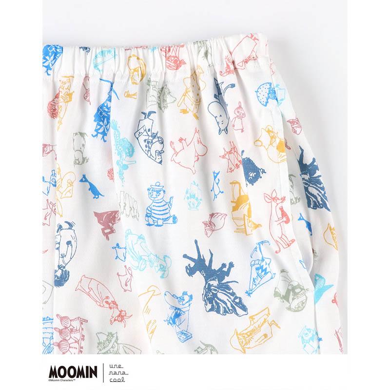 une nana cool（ウンナナクール） MOOMIN × レディース パジャマ 綿100