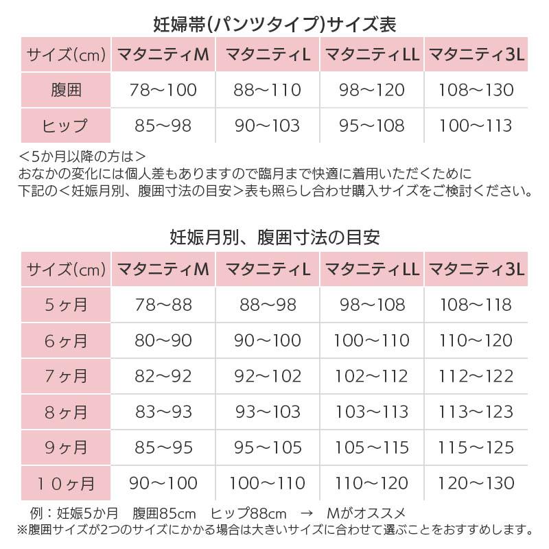 ワコール マタニティ 妊婦帯 パンツタイプ 産前 ロング丈(マタニティM L LL)MGP235【メール便20】の画像
