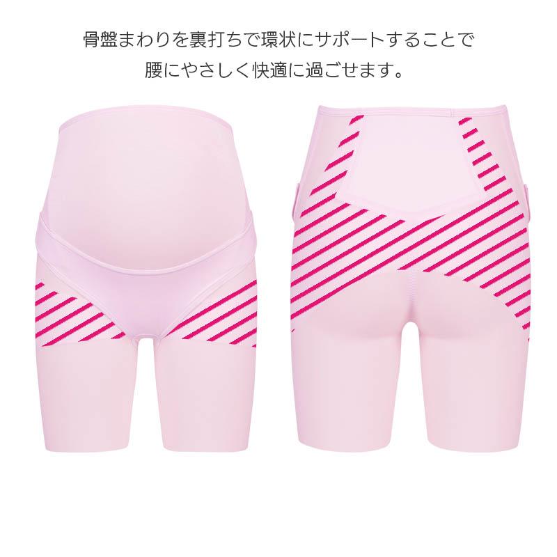 ワコール マタニティ 妊婦帯 パンツタイプ 産前 ロング丈(マタニティM L LL)MGP235【メール便20】の画像