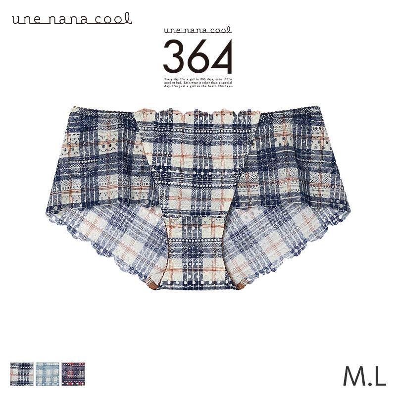 une nana cool（ウンナナクール） 364ブラ レース タータンチェック柄