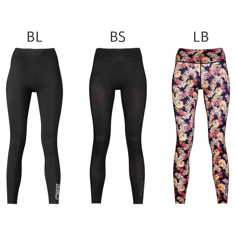 CWX フィットネス用タイツ 黒/赤　ロング（足首丈） CW-X ワコール レディース スポーツボトム 段階着圧タイツ