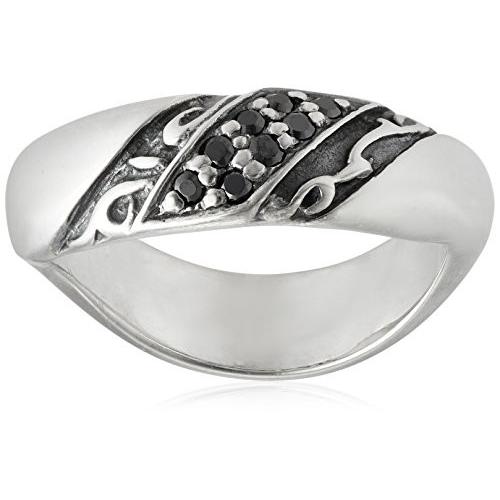 最適な材料 フリースタイル Free Style ブラックジルコニア アラベスク メンズシルバーリング Fsr7 z 日本サイズ19号 高速配送 Www Ladislexia Net