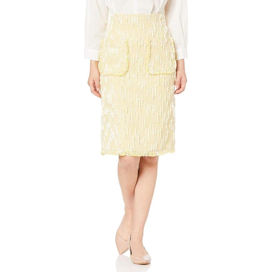 ザ ヴァージニア タイトスカート ツイードタイトスカート レディース イエロー 日本 36 日本サイズs相当 Ee Unila Ac Id