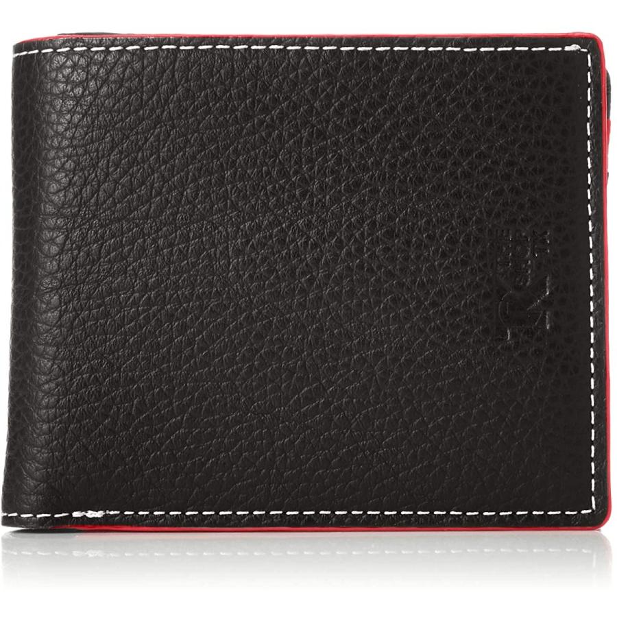 男性に人気 ザ ショップ ブラック シリーズ コバカラー 二つ折り 長財布 メンズ 財布 ティーケー 財布