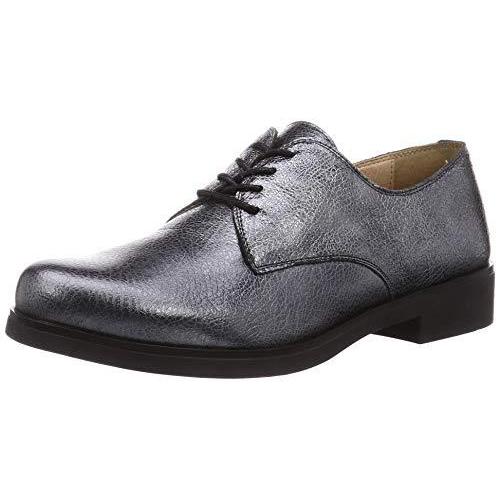 特売モデル ボントレ レースアップシューズ エナメル メタリックレースアップシューズ レディース シルバー 23 5 Cm 2e 購入 激安 Www Superavila Com