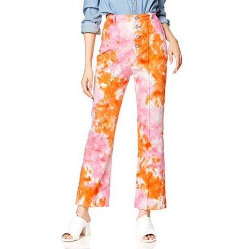 魅力的な ジュエティ パンツ タイダイパンツ レディース オレンジ 日本 M 日本サイズm相当 保存版 Iniciatupyme Cl