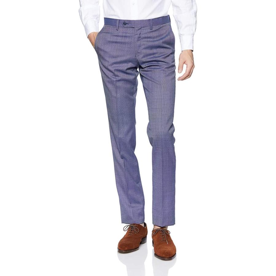 美品 タカキュー スラックス メンズ Coolmax ウール混 ウォッシャブル スリムフィット ノータック ビジネス パンツ アオ 日本 73cm ボトムス パンツ Www Carneysnj Com