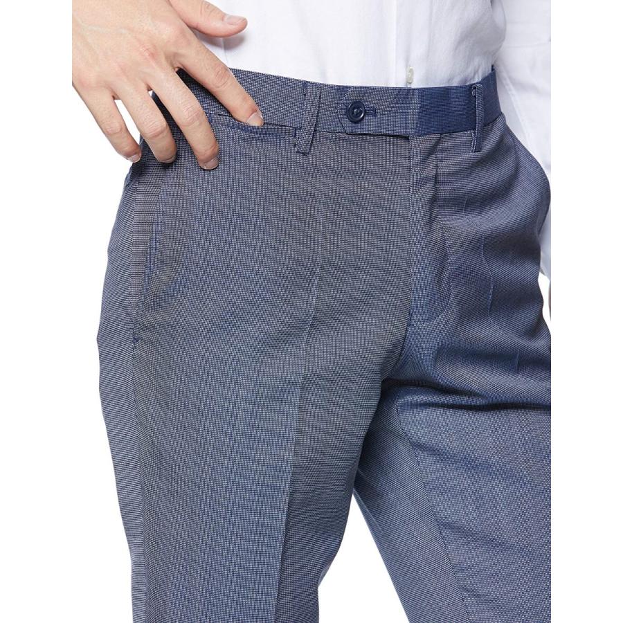 美品 タカキュー スラックス メンズ Coolmax ウール混 ウォッシャブル スリムフィット ノータック ビジネス パンツ アオ 日本 73cm ボトムス パンツ Www Carneysnj Com