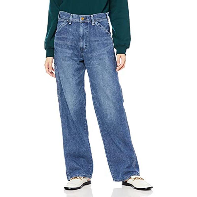 上質で快適 リー ペインターパンツ Dungarees Painter Pants 136 レディース ブルー M ジーンズ デニム Baskincoffee Vicom Corp Com