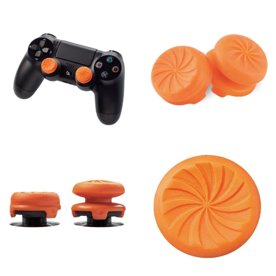 エイムリングセット シリコンタイプとスポンジタイプの2種セット Ps4 ブラック 日本メーカー 高耐久 Ps5コントローラー対応 アローン